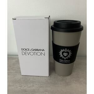 Dolce & Gabbana Devotion Travel Coffee Cup Mug Tumbler - Limited Edition NEW